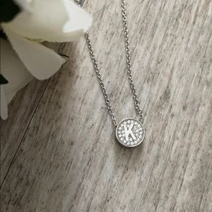 k crystal pendant necklace